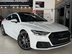 Weiß Gebraucht 2018 Audi A7 S-Line Kleinwagen | 51.950 € (Teuer)