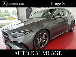 Lack mountaingrau Gebraucht 2024 Mercedes A180 AMG line Limousine | 30.980 € (Guter Preis)