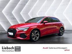 Rot Gebraucht 2021 Audi A3 Sportback S-Line Limousine | 29.890 € (Etwas zu teuer)
