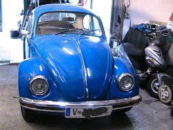 Blau Gebraucht 1976 VW Käfer Kleinwagen | 5.900 €