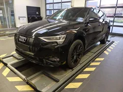 Mythosschwarz metallic Gebraucht 2021 Audi e-tron Sportback S-Line SUV | 39.755 € (Guter Preis)