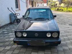 Schwarz Gebraucht 1990 VW Golf Cabriolet Cabrio | 8.500 €