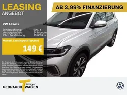 Silber Gebraucht 2024 VW T-Cross Style SUV | 21.990 € (Fairer Preis)