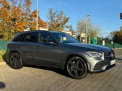 Grau Gebraucht 2019 Mercedes GLC300 AMG line SUV | 33.000 € (Teuer)