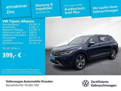 H7 atlantic blue metallic Gebraucht 2022 VW Tiguan Allspace Elegance SUV | 39.790 € (Etwas zu teuer)