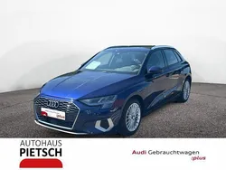 Blau Gebraucht 2022 Audi A3 Sportback Advanced Limousine | 26.190 € (Fairer Preis)