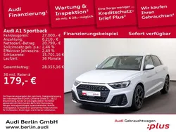 Gletscherweiß metallic Gebraucht 2024 Audi A1 S-Line Kleinwagen | 27.000 € (Etwas zu teuer)