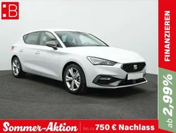 Weiss Gebraucht 2024 Seat Leon FR-Line Limousine | 24.950 € (Guter Preis)