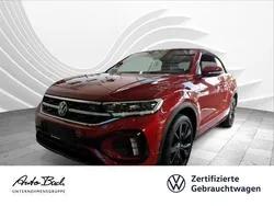 Rot (kings red metallic/schwarz) Gebraucht 2022 VW T-Roc Cabriolet R-line Cabrio | 27.980 € (Fairer Preis)