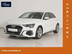 Weiss Gebraucht 2024 Audi A3 Sportback S-Line Limousine | 26.440 € (Guter Preis)