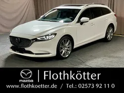 Rhodium white Gebraucht 2023 Mazda 6 Takumi-Line Kombi | 29.730 € (Superpreis)