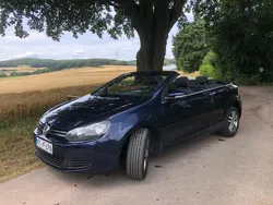Blau Gebraucht 2012 VW Golf Cabriolet Cabrio | 6.500 € (Fairer Preis)