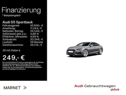 Grau Gebraucht 2022 Audi S5 Sportback Sport Kleinwagen | 45.890 € (Superpreis)