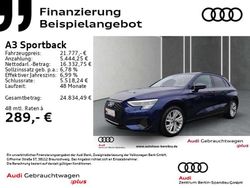 Navarrablau metallic Gebraucht 2021 Audi A3 e-tron Kleinwagen | 21.777 € (Fairer Preis)