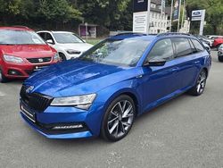 Blau Gebraucht 2024 Skoda Superb SportLine Kombi | 36.880 € (Fairer Preis)