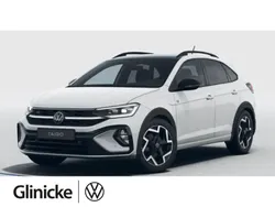Pure white / schwarz Gebraucht 2025 VW Taigo R-line SUV | 35.900 €