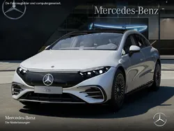 Silber Gebraucht 2022 Mercedes EQS580 Premium Limousine | 68.890 € (Superpreis)