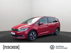 Rot Gebraucht 2021 VW Touran Highline Van / Kleinbus | 23.995 € (Guter Preis)