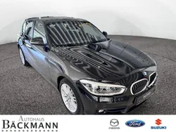 Schwarz Gebraucht 2017 BMW 118 Sport Line Kleinwagen | 17.450 € (Guter Preis)