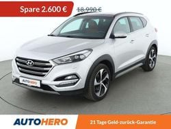 Grau Gebraucht 2018 Hyundai Tucson Premium SUV | 16.390 € (Guter Preis)