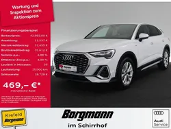 Weiss / gletscherweiss Gebraucht 2023 Audi Q3 Sportback S-Line SUV | 42.992 € (Fairer Preis)