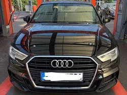 Schwarz Gebraucht 2018 Audi A3 S-Line Limousine | 21.999 € (Etwas zu teuer)