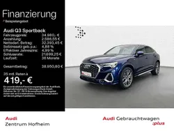 Navarrablau metallic Gebraucht 2022 Audi Q3 S-Line SUV | 34.980 € (Fairer Preis)