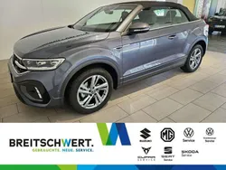 Grau Gebraucht 2024 VW T-Roc Cabriolet R-line Cabrio | 35.950 € (Fairer Preis)