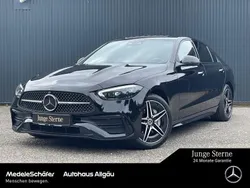 Obsidianschwarz Gebraucht 2023 Mercedes C400 AMG Limousine | 48.940 € (Fairer Preis)