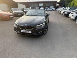 Schwarz Gebraucht 2015 BMW 220 Sport Line Cabrio | 17.700 € (Guter Preis)