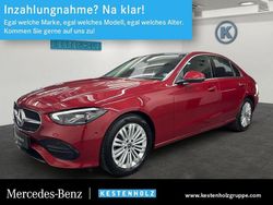 Rot Gebraucht 2024 Mercedes C220 Avantgarde Limousine | 39.890 € (Fairer Preis)