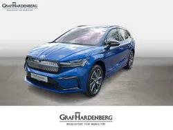 Blau Neu 2025 Skoda Enyaq iV SportLine SUV | 55.690 € (Fairer Preis)