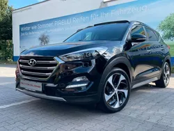 Phantom black / mic Gebraucht 2018 Hyundai Tucson Premium SUV | 19.900 € (Fairer Preis)