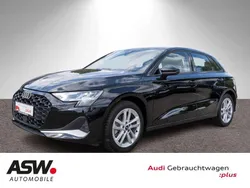 Mythosschwarz metallic Gebraucht 2024 Audi A3 Advanced Plus Limousine | 33.630 € (Guter Preis)