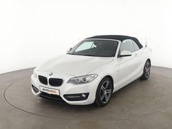 Weiß Gebraucht 2016 BMW 220 Sport Line Cabrio | 17.670 € (Fairer Preis)