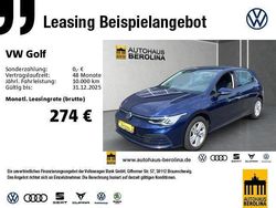 Blau Gebraucht 2022 VW Golf VIII Life Limousine | 20.950 € (Fairer Preis)