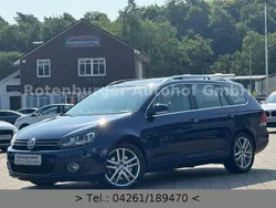 Blau Gebraucht 2010 VW Golf VI Exclusive Kombi | 6.990 € (Fairer Preis)