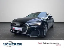 Mythosschwarz metallic Gebraucht 2023 Audi A6 S-Line Kombi | 46.450 € (Fairer Preis)