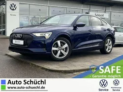 Blau Gebraucht 2021 Audi e-tron Advanced Plus SUV | 28.970 € (Superpreis)