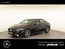 Unilack nachtschwarz Gebraucht 2024 Mercedes A250 AMG line Limousine | 37.900 € (Fairer Preis)
