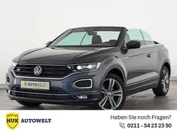 Grau Gebraucht 2022 VW T-Roc Cabriolet R-line Cabrio | 28.560 € (Guter Preis)