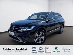 Schwarz deep black perleffekt Gebraucht 2022 VW Tiguan Allspace Elegance SUV | 31.490 € (Superpreis)