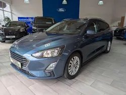 Chromablau metallic Gebraucht 2020 Ford Focus Titanium Kombi | 16.990 € (Fairer Preis)