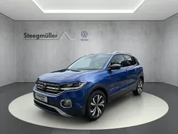 Blau Gebraucht 2021 VW T-Cross Style SUV | 20.749 € (Fairer Preis)