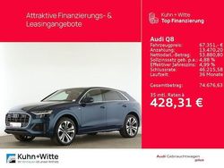 Galaxisblau metallic Gebraucht 2022 Audi Q8 Ambiente SUV | 67.351 € (Fairer Preis)