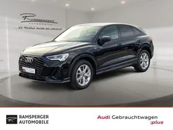 Schwarz (mythosschwarz metallic) Gebraucht 2021 Audi Q3 Sportback S-Line SUV | 34.880 € (Guter Preis)