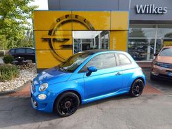Italia himmelblau Gebraucht 2017 Fiat 500 S Cabrio | 10.755 € (Etwas zu teuer)
