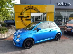 Italia himmelblau Gebraucht 2017 Fiat 500 S Cabrio | 10.755 € (Etwas zu teuer)