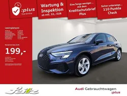 Blau Neu 2025 Audi A3 Sportback S-Line Limousine | 36.410 € (Superpreis)