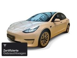 Pearl white multicoat Gebraucht 2021 Tesla Model 3 Long Range AWD Limousine | 27.400 € (Fairer Preis)